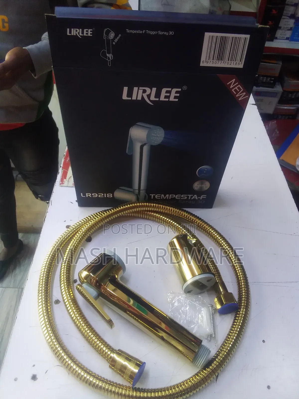Lirlee Arabic Shower (Brass Finish)