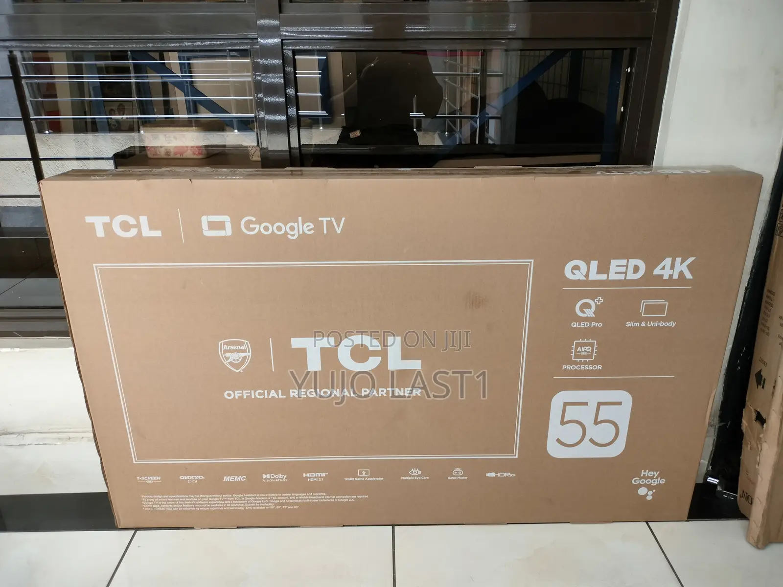 TCL 55p755 55 Inch Smart Uhd With HDR Google Tv Frameless