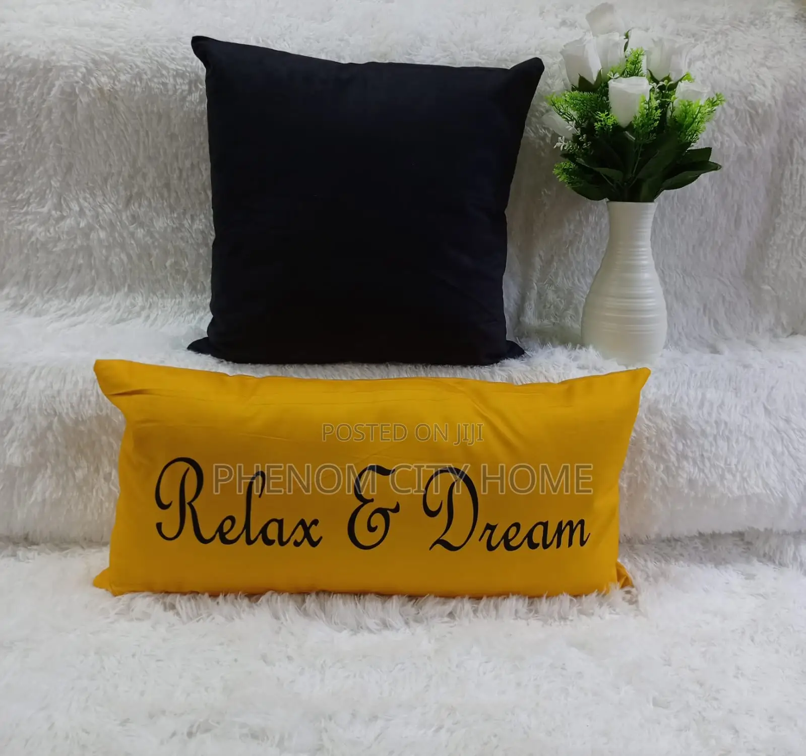 Lumbar and Square Decor Cushions