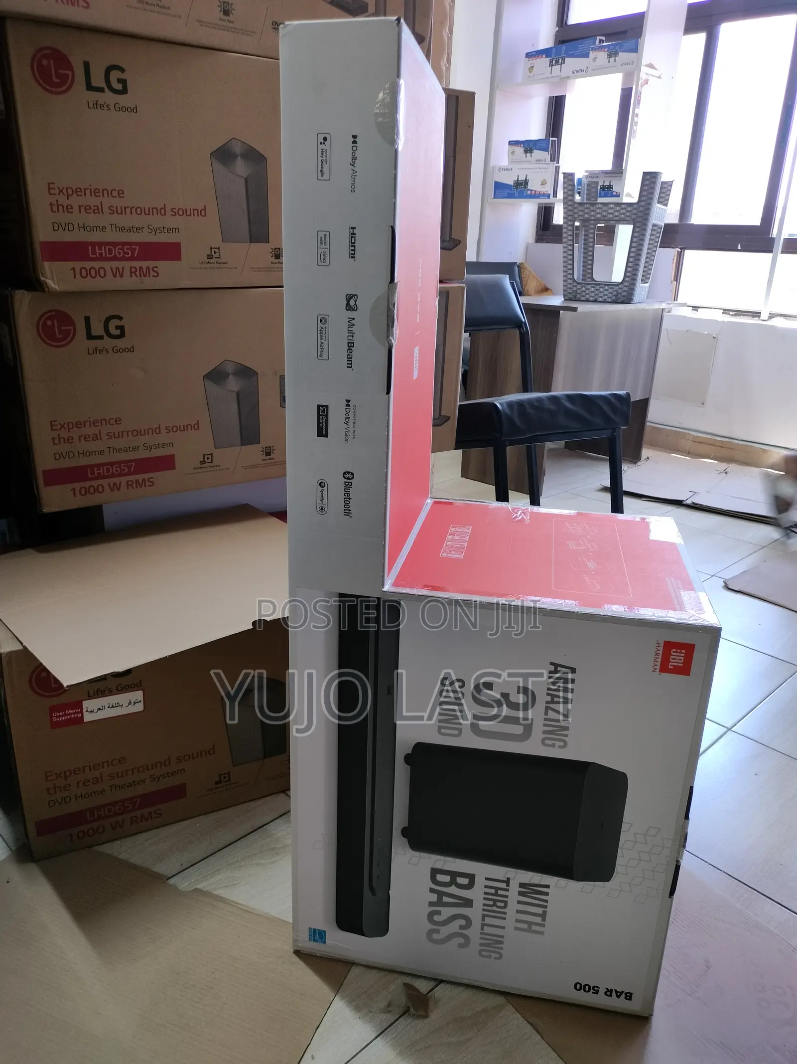 JBL Bar 500 Mk2 5.1-Channel With Multibeam and Dolby Atmos Sound