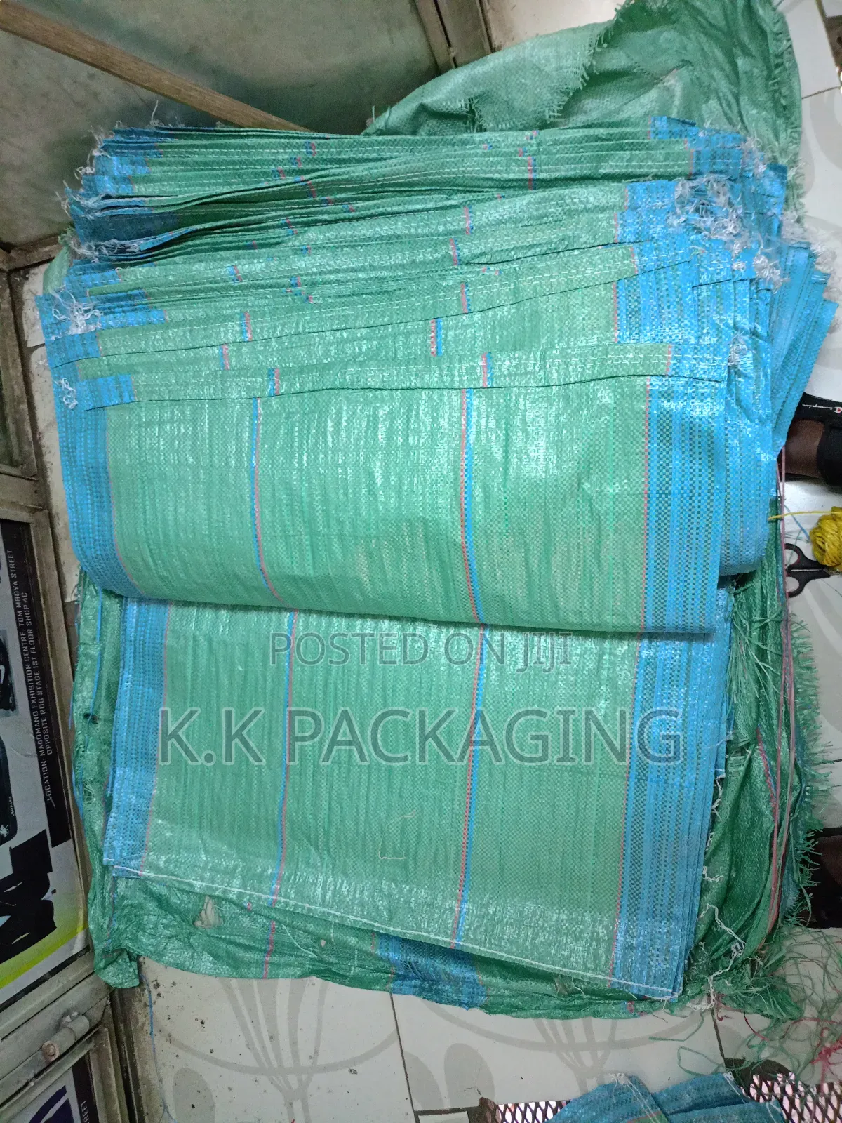 Blue Pannell Sacks