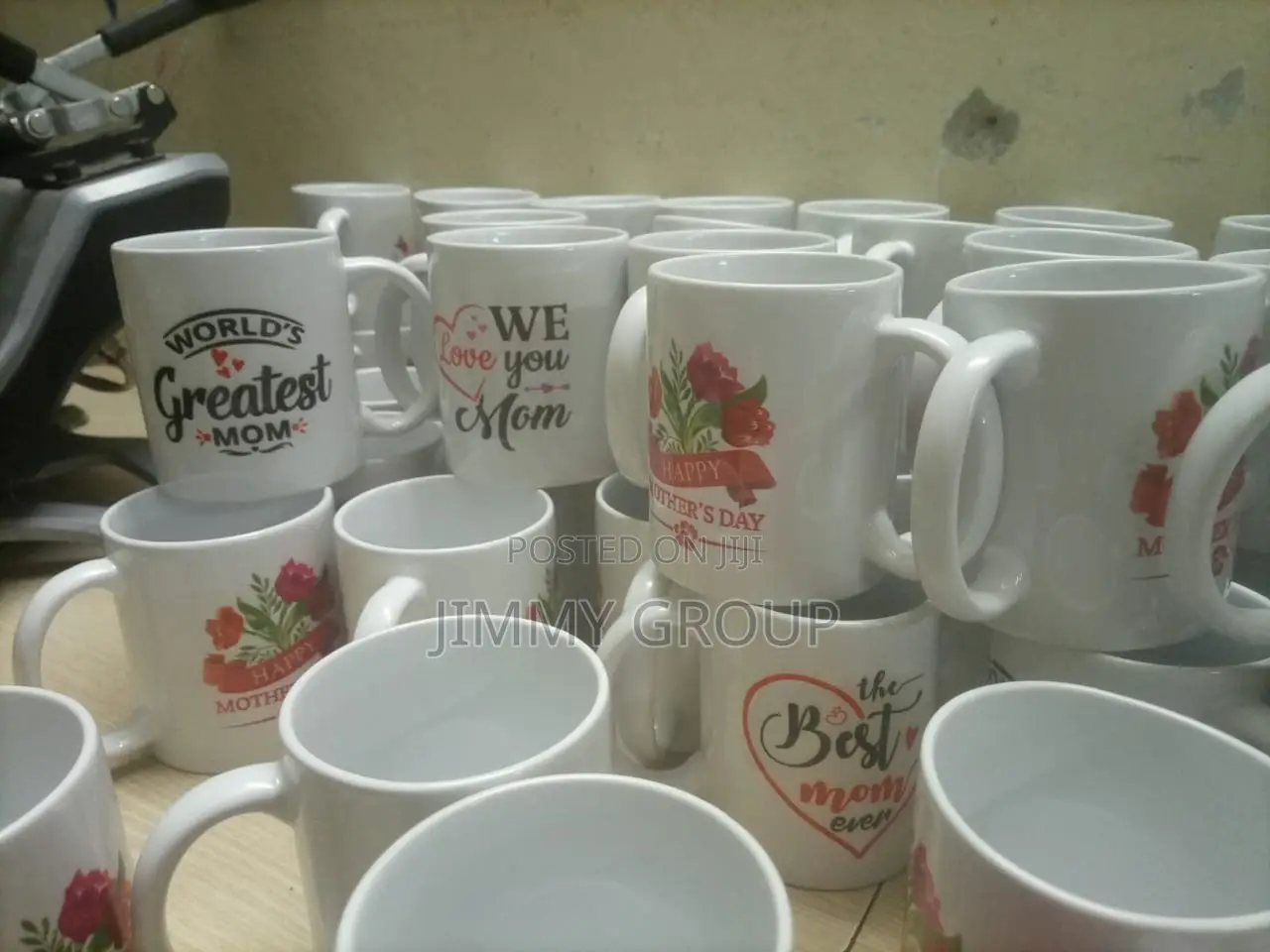 Normal White Mug Printing