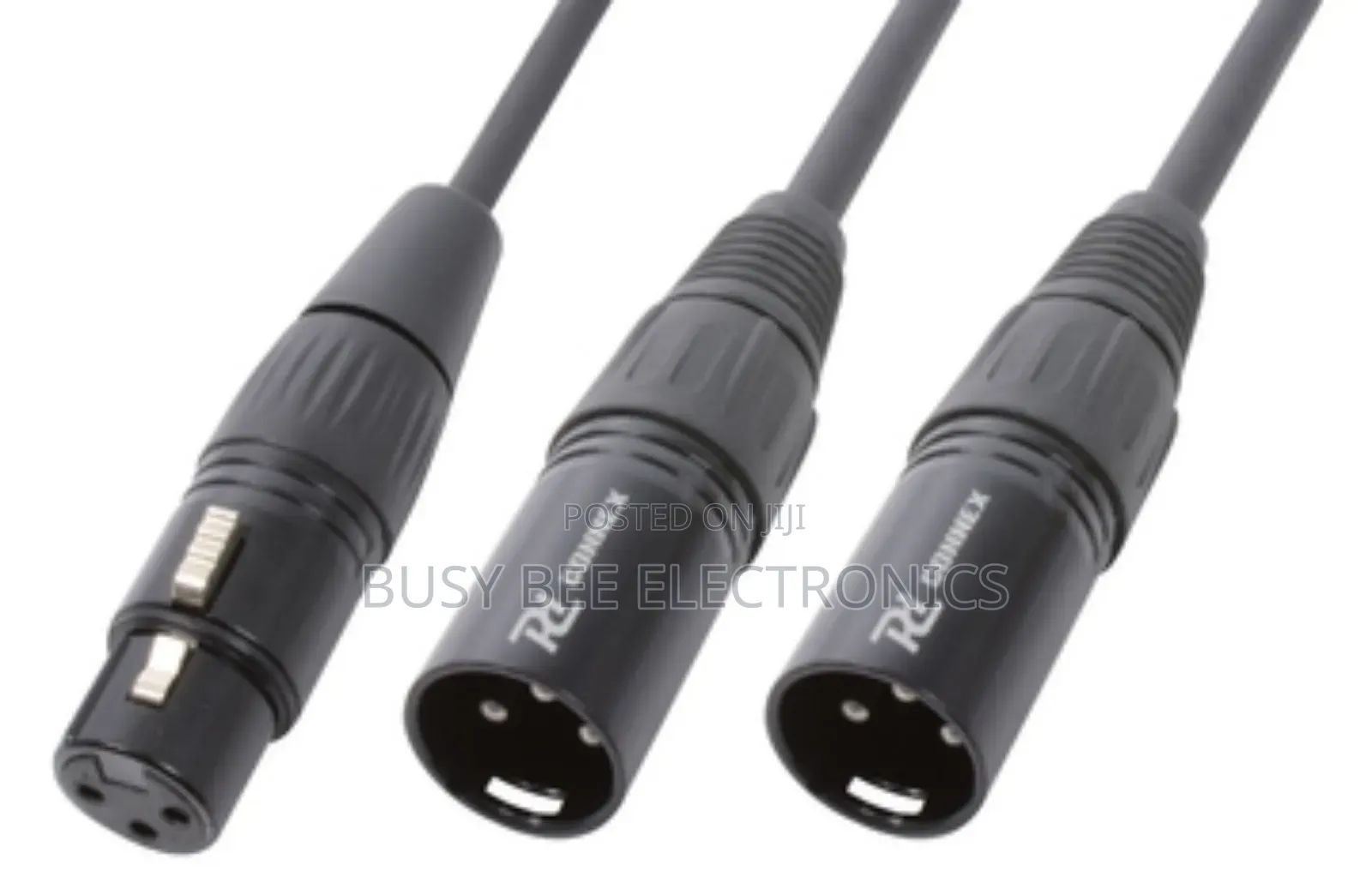 Cable Splitter XLR Female - 2 XLR Male - Adapter Lead