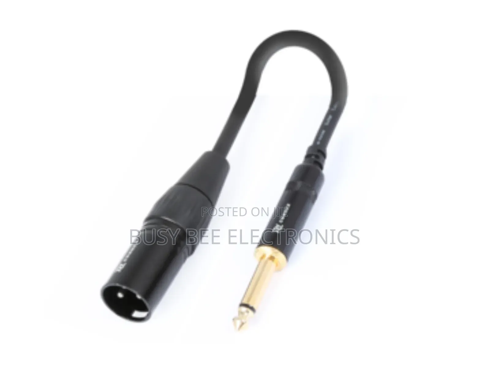Audio Lead - Converter XLR Male to 6.3mm Ts Jack Male