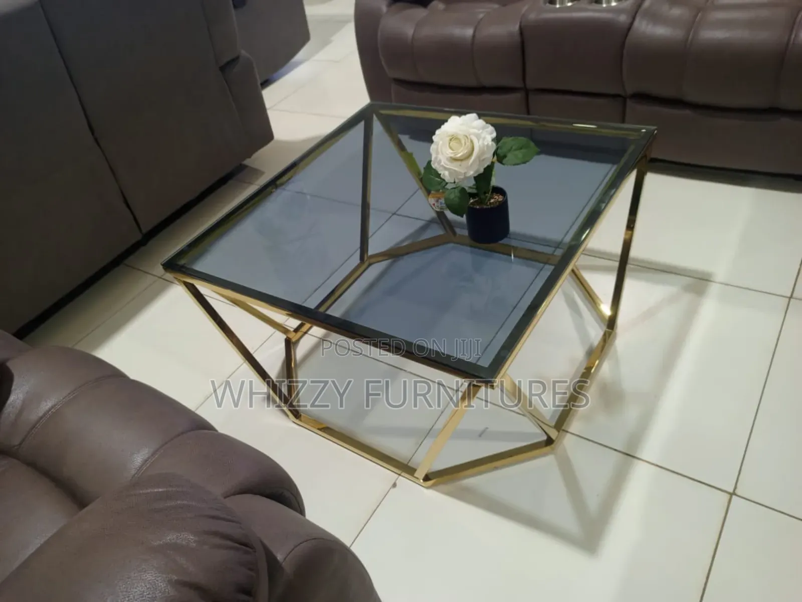 Glass Top Coffee Table