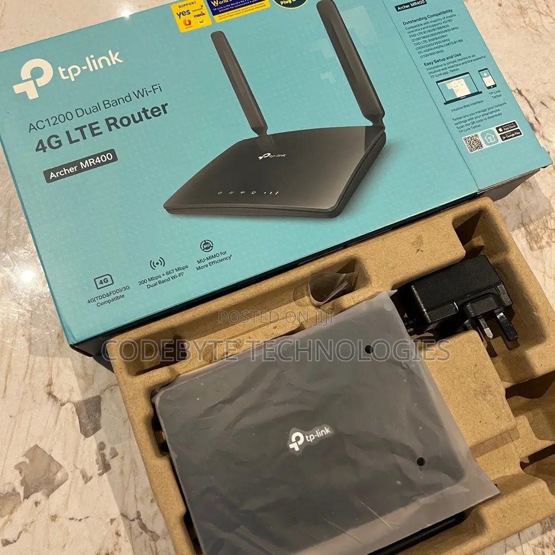 ~~Tp-Link Ac1200 Wireless Dual Band 4g Lte Router^^Mr400