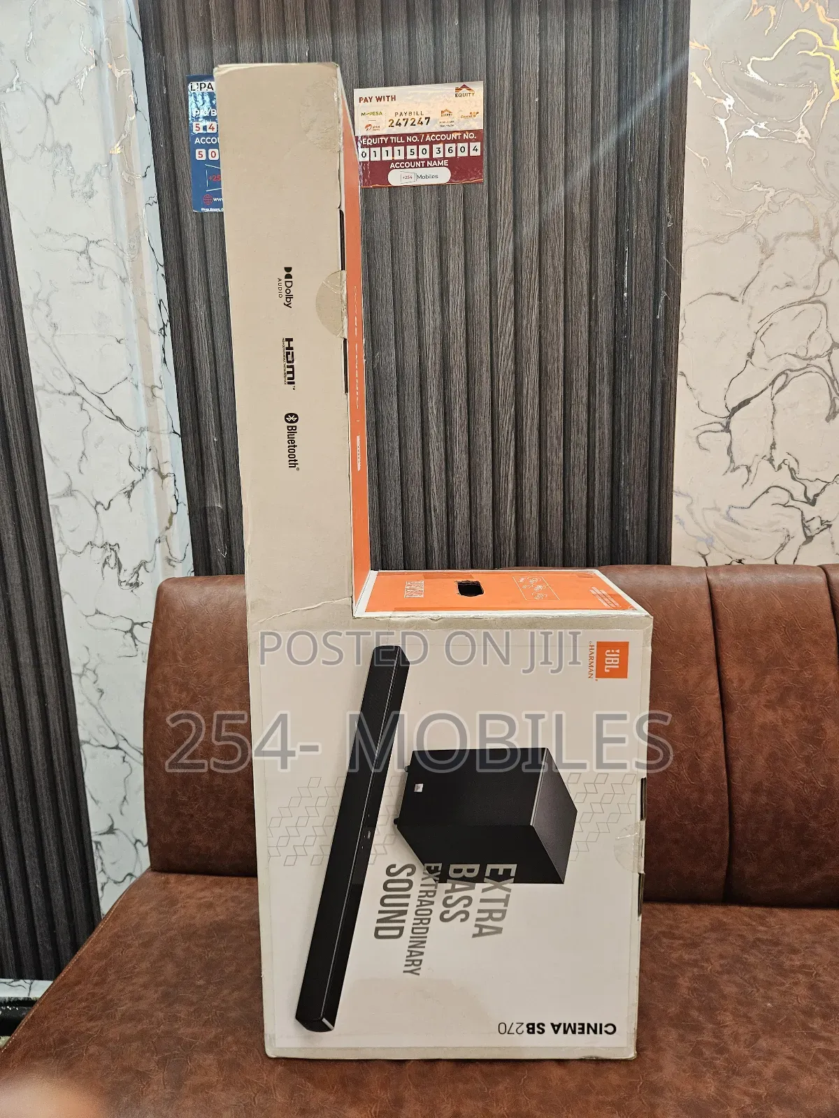 JBL 2.1ch Sb270 Cinema Soundbar 220W