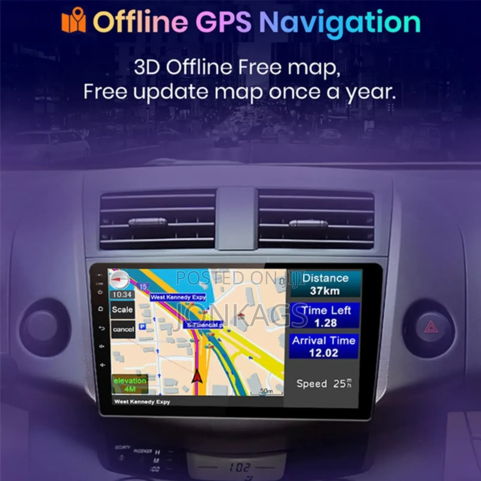 9 Inches Android Radio for RAV4 2005 - 2013