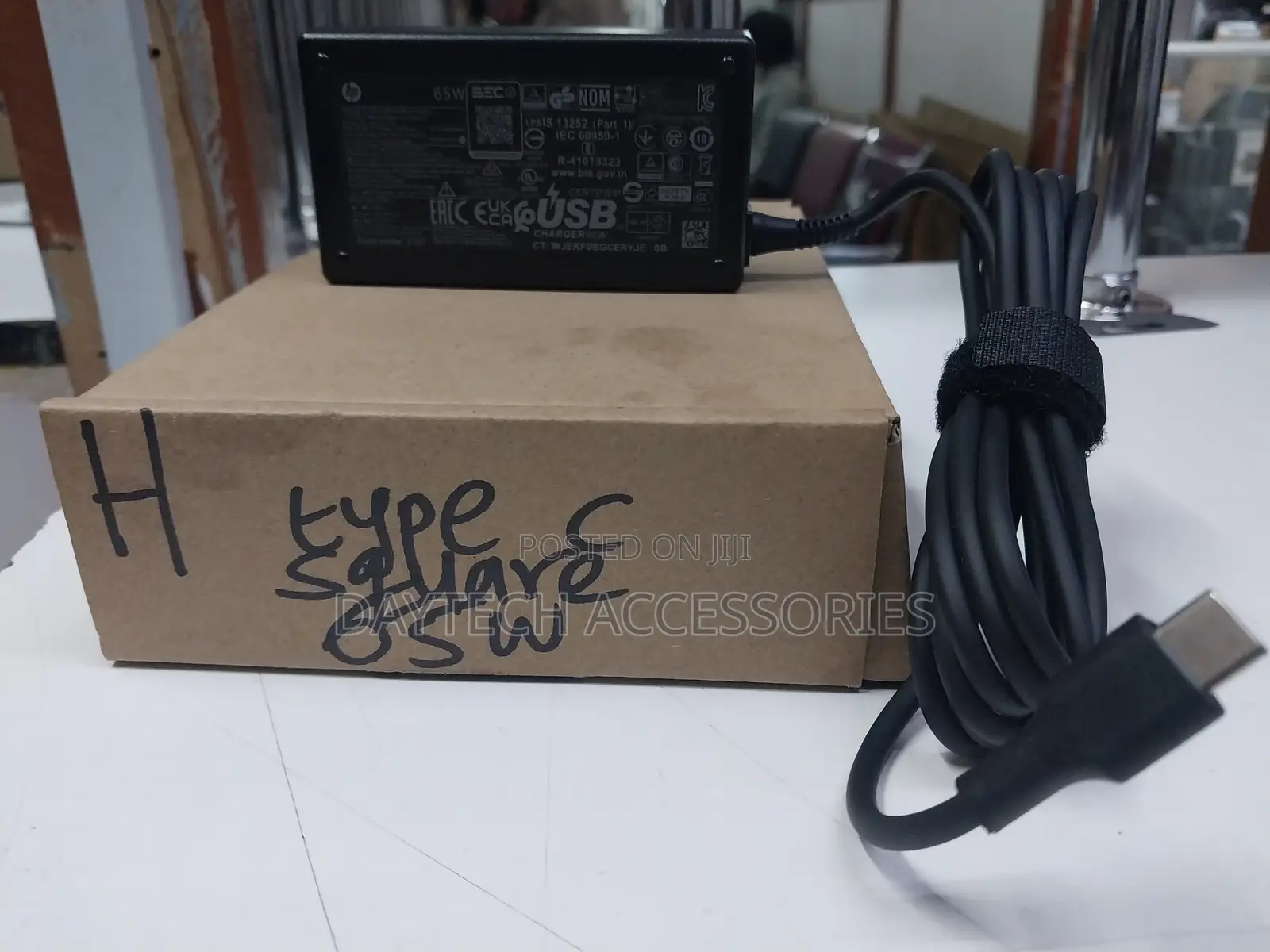Hp 20v 3.25a 65w Usb-C Type-C Ac Adapter Charger