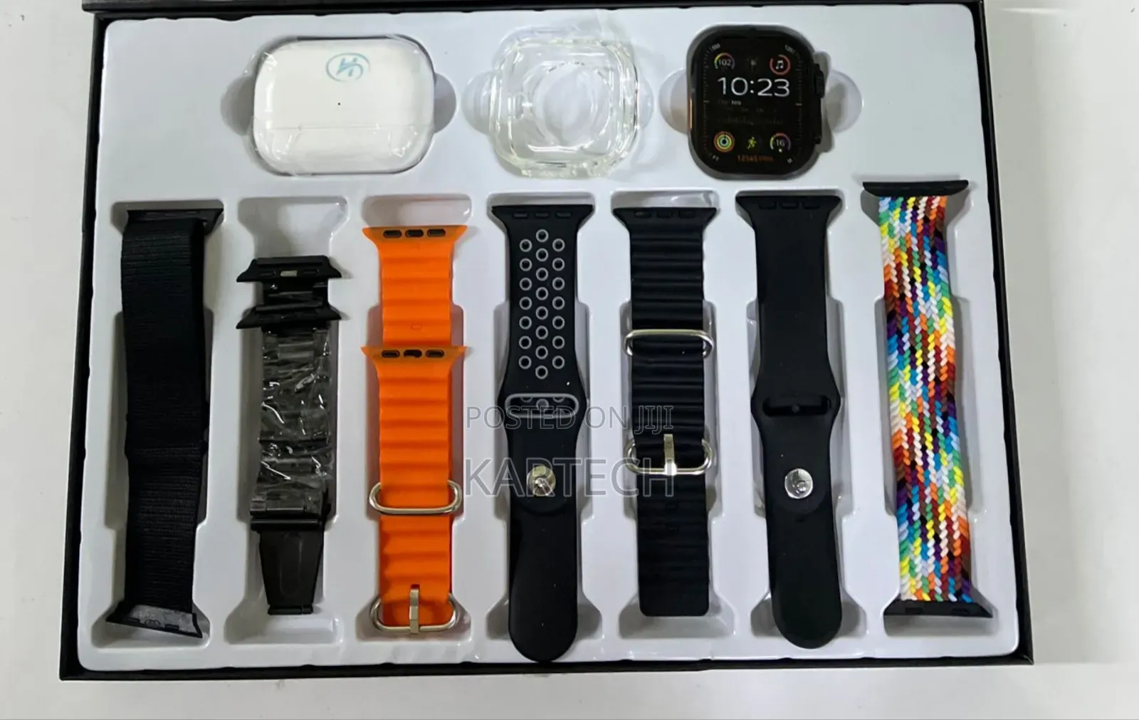 H20 Ultra Smart Watch With Bluetooth Wireless Earphones