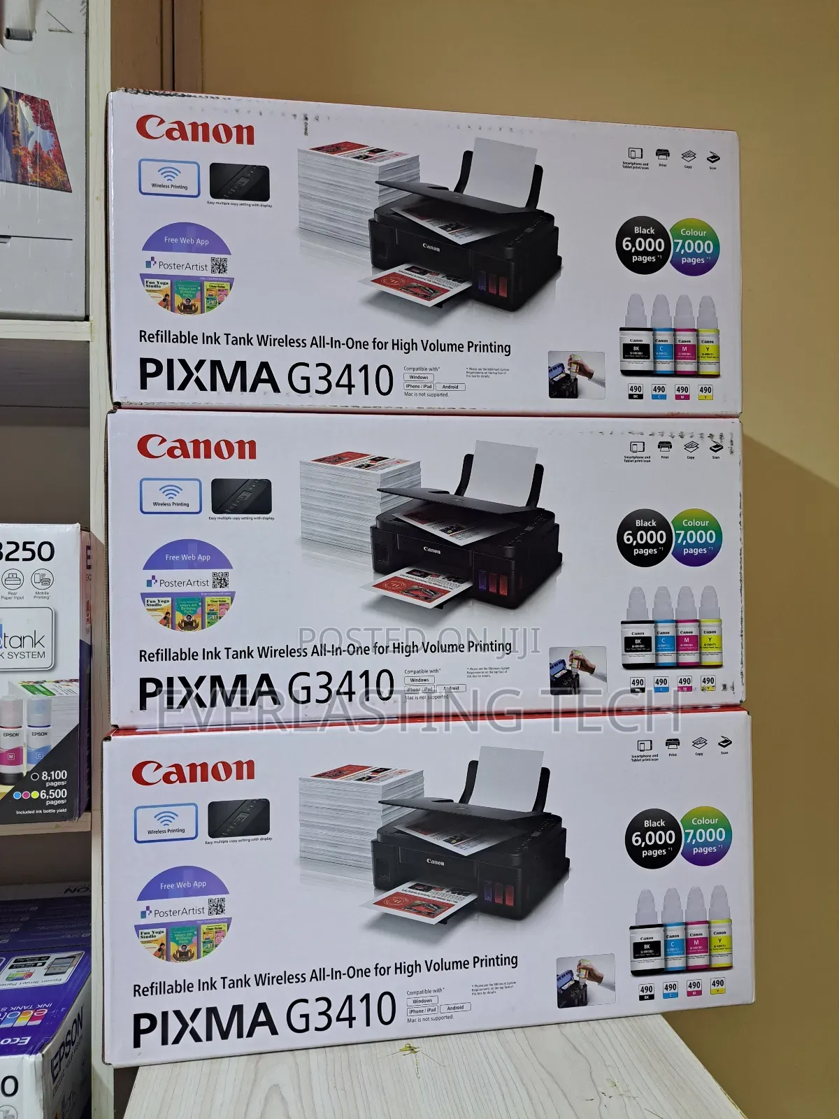 Canon Pixma G3410 A4 Colour Multifunction Printer