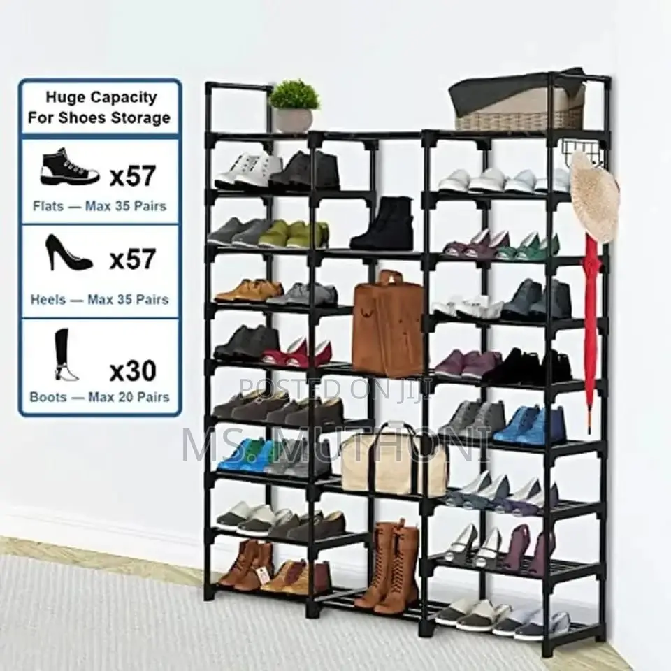 DIY Simple Multi-Layer Shoe Rack Organizer*