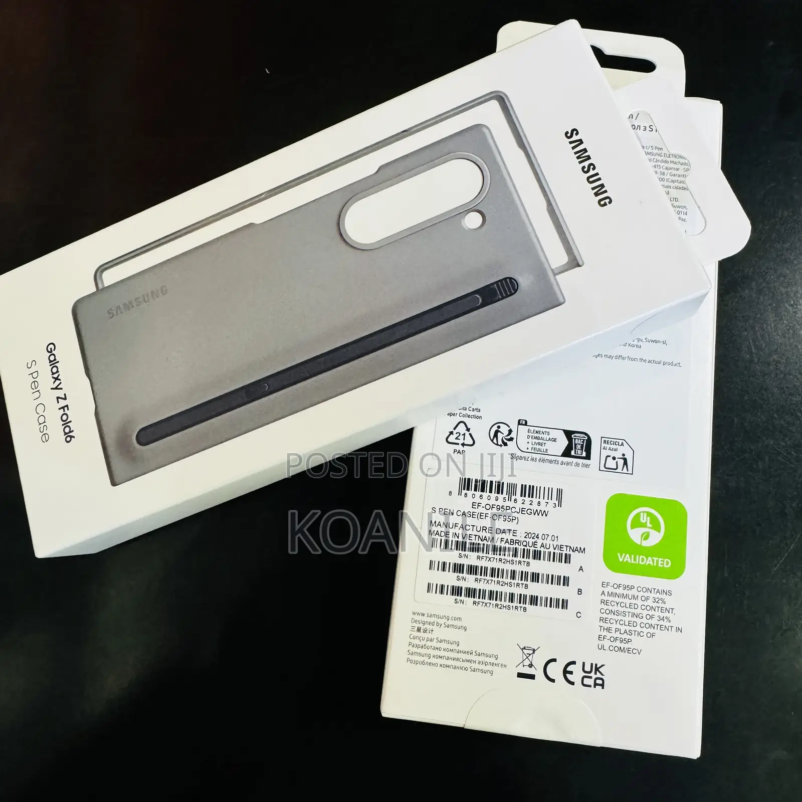 Standing Cover With Pen Galaxy Z Fold6