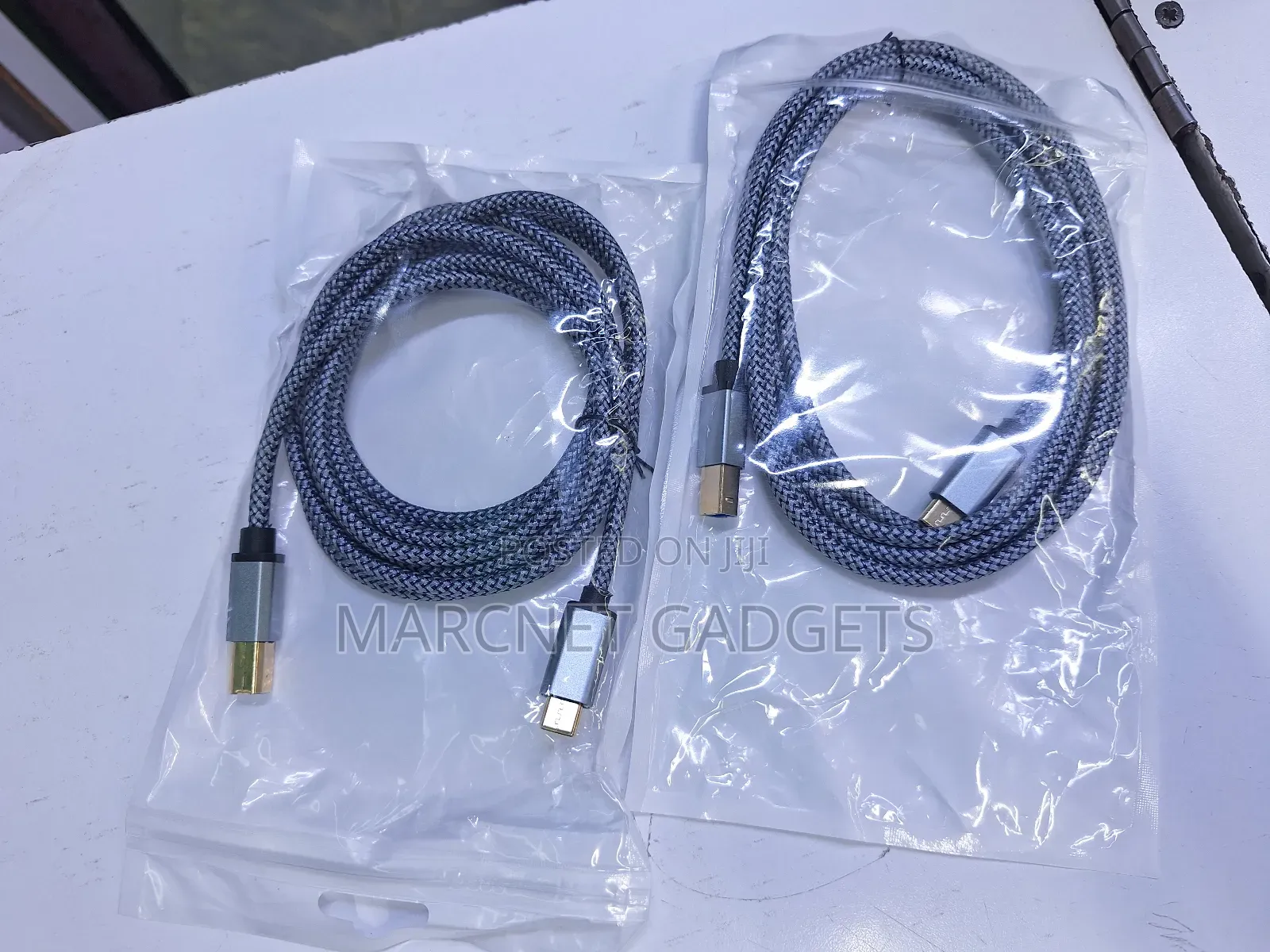 Braided Usb Type C to Printer Type B 1.8m High Speed