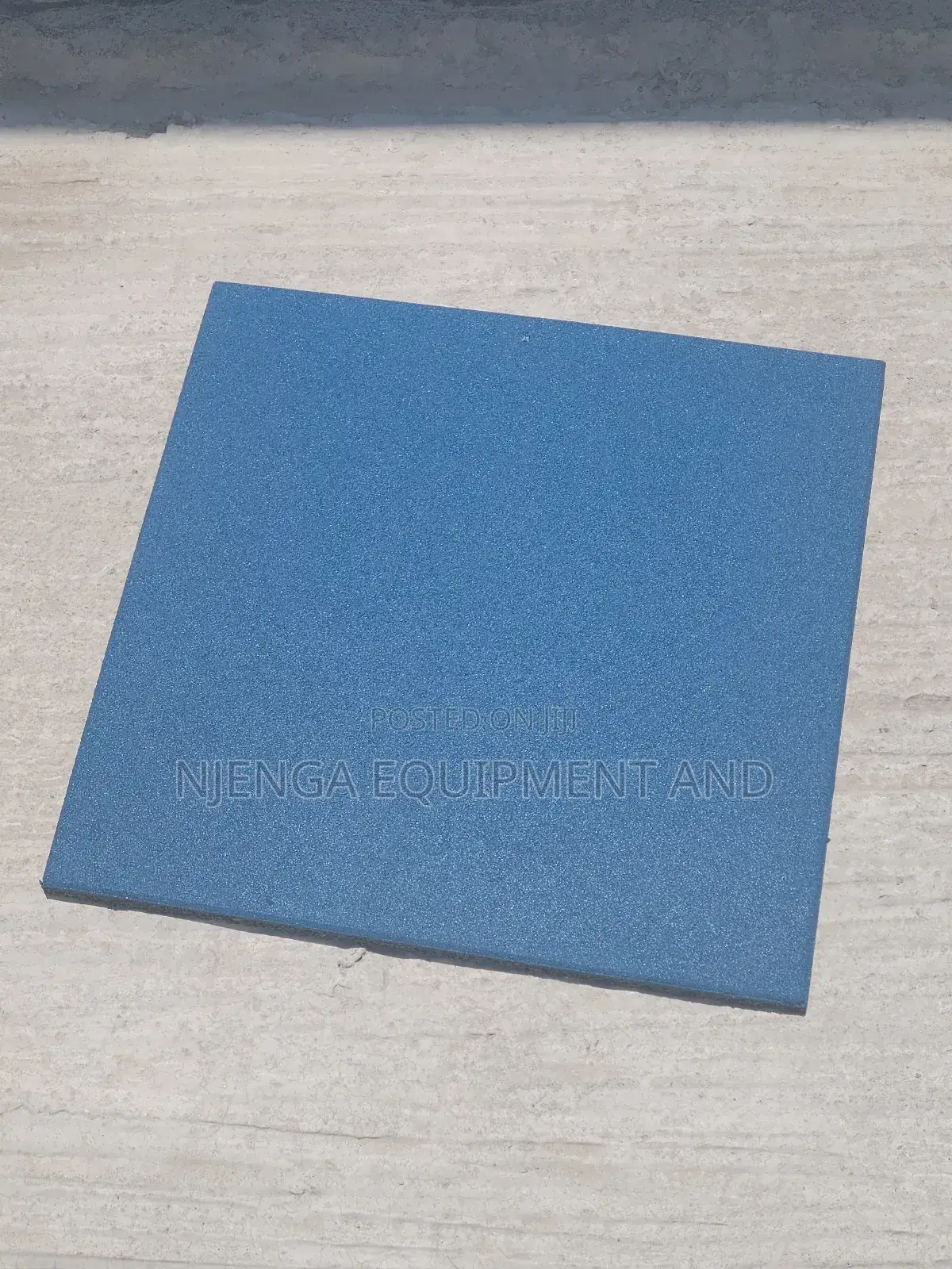 20mm Thick Rubber Flooring Blue