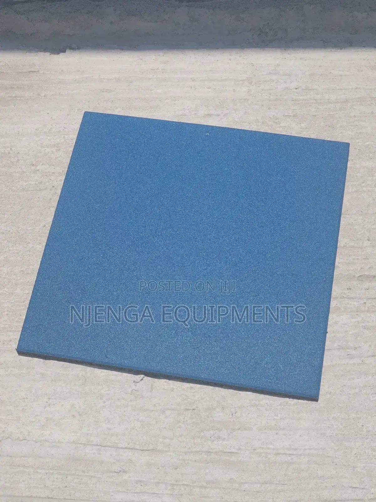 20mm Thick Rubber Flooring Blue