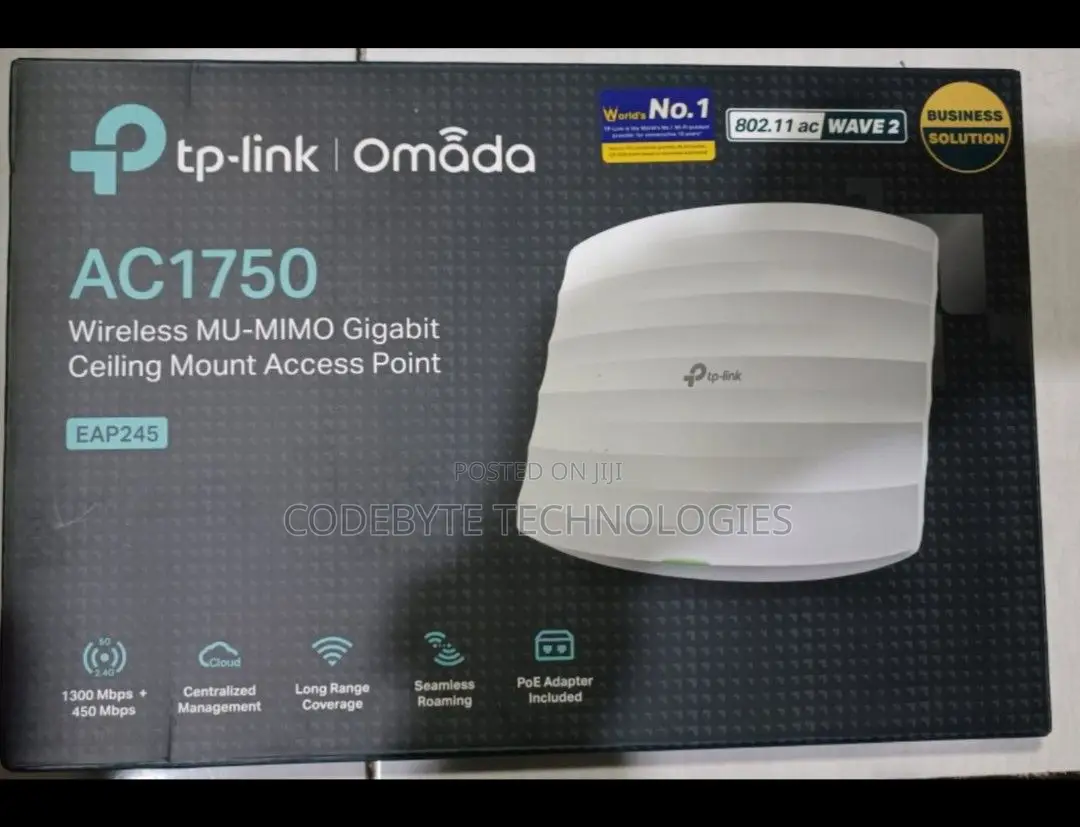 ^EAP245 Tp-Link AC1750 Wireless Gigabit Ceiling Mount