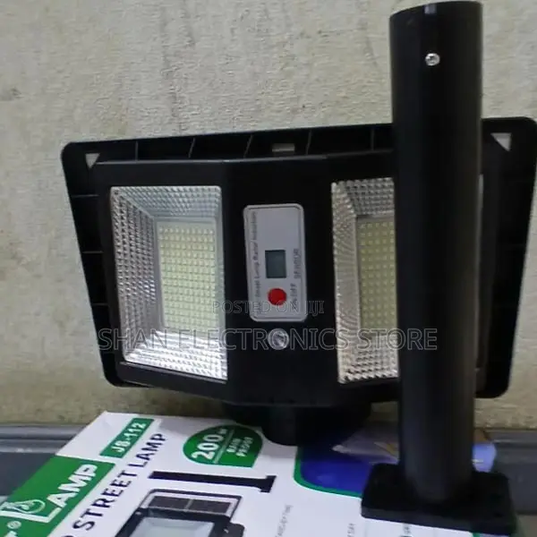 Solar Street Light With Darkness and Motion Sensor 200 Watts
