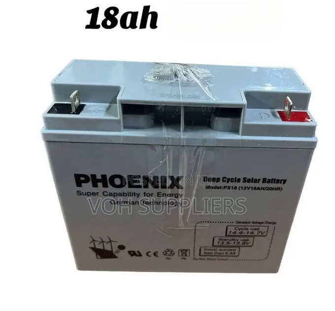 Phoenix 18ah Solar Battery Maintenance Free Solar Battery