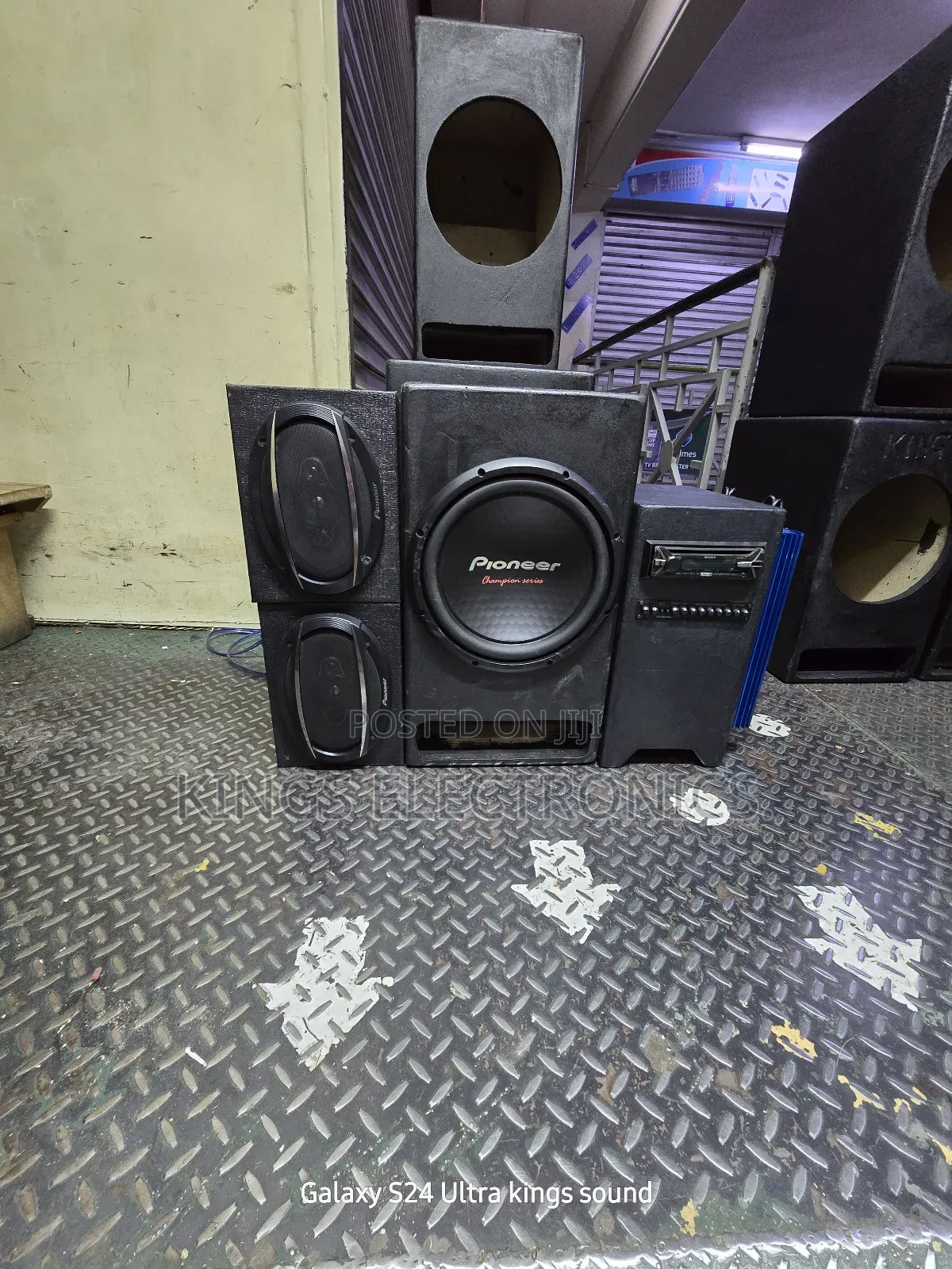 Home Sound System With Deep Bass and Bluetooth