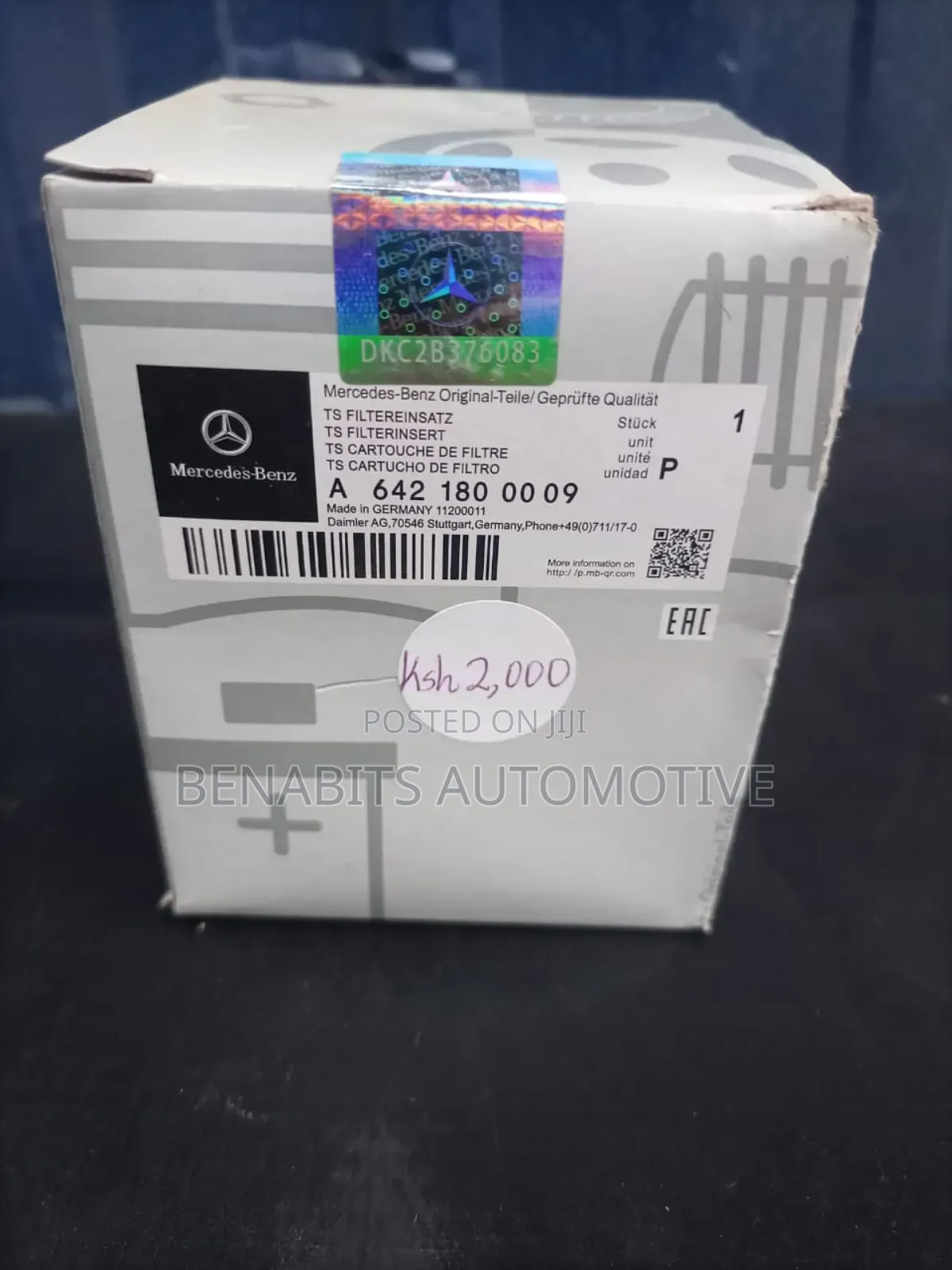 Genuine Mercedes-Benz Oil Filter