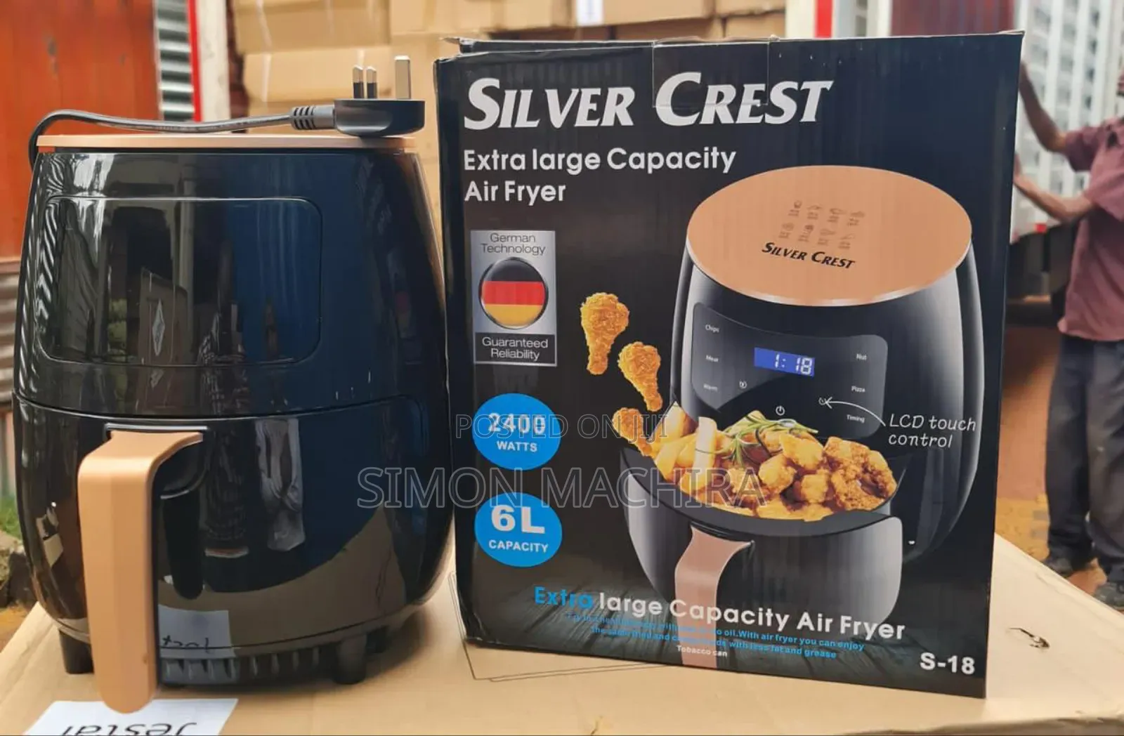 6L Digital Silvercrest Airfryer