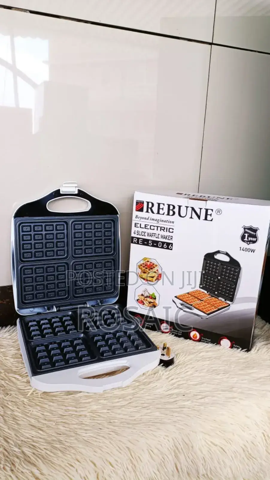 Rebune Waffle Maker 4 Slots
