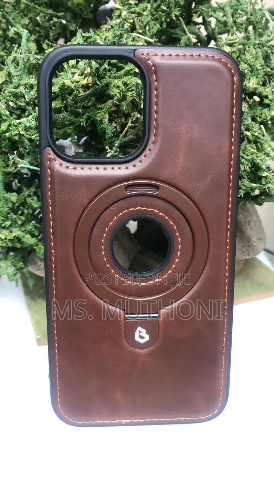Leather iPhone Covers With Magsafe( iPhone 12-15)