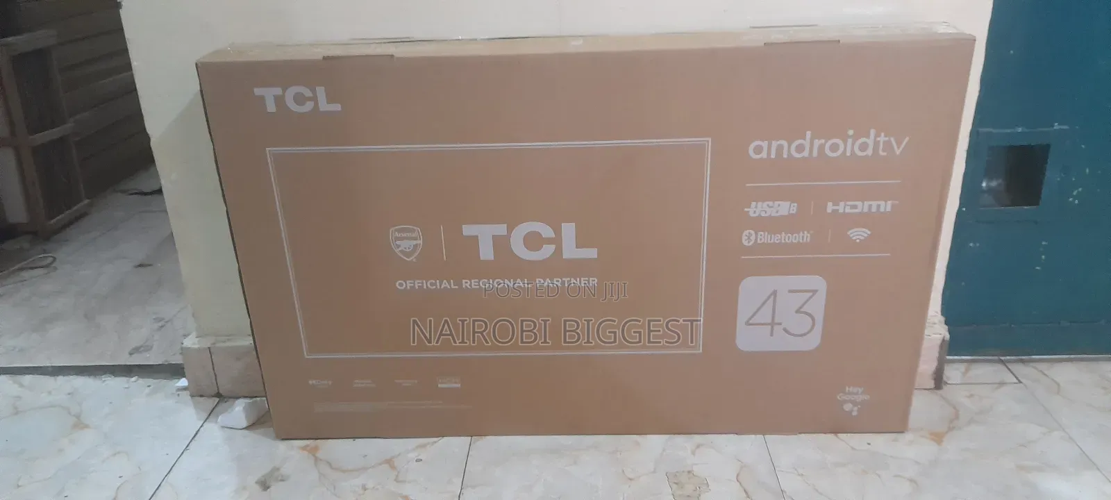 TCL 43" Android Original Frameless Television
