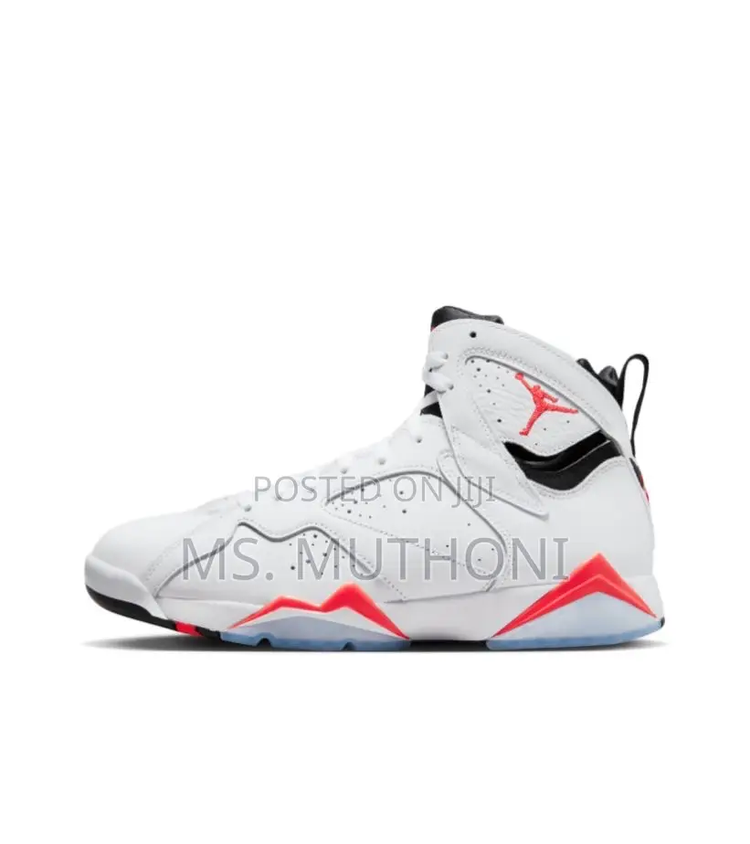*Jordan 7 White Infrared* Sizes:40,41,42,43,44,45_