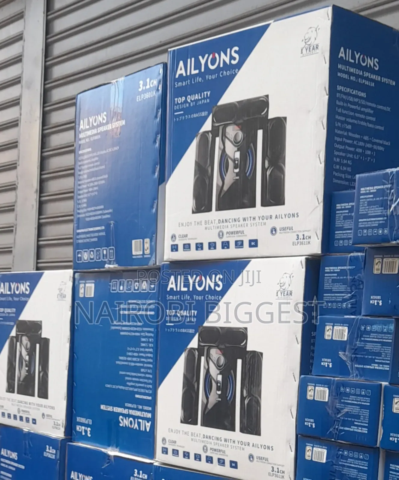 Ailyons 3.1 Black Home Sound Systems