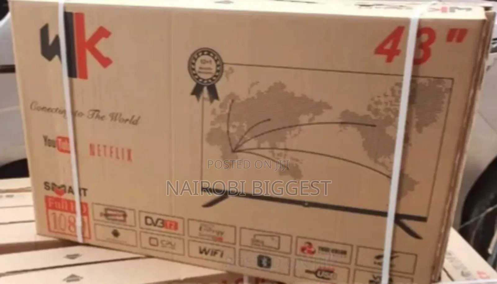Wk 43" Smart Full Hd Frameless Television