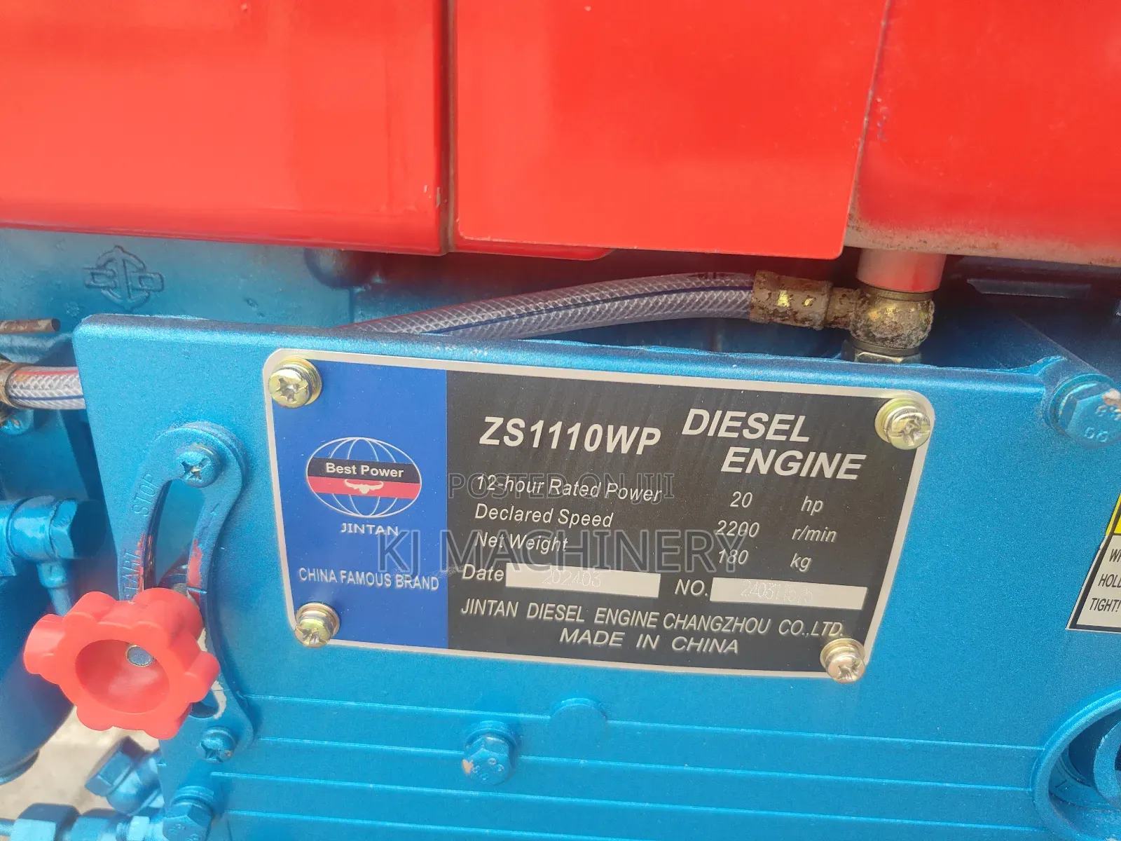 Diesel Jd 22hp Water Pump Heavy Duty.