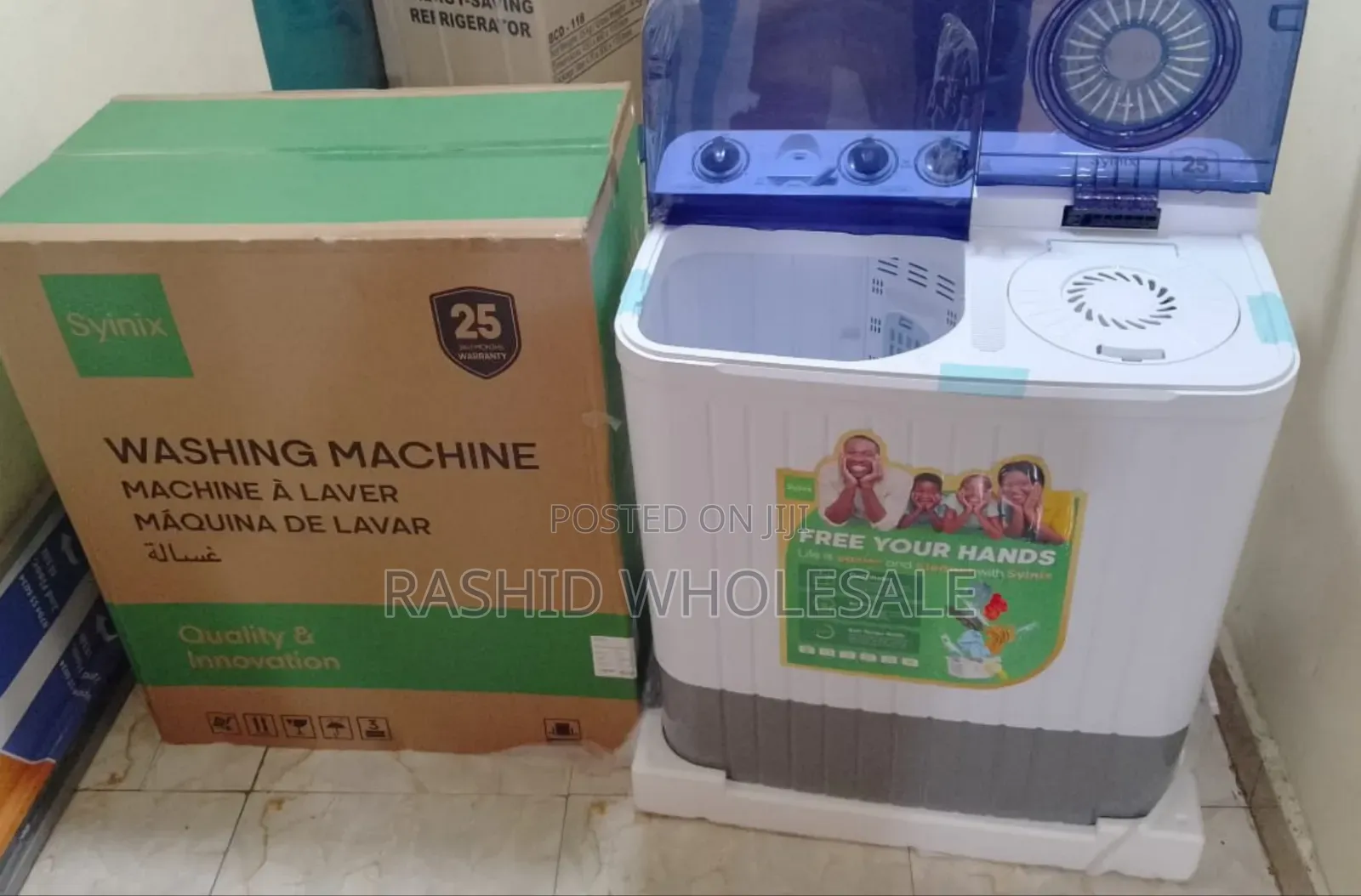 Washing Machine 10kgs.Syinix Wash and Dry