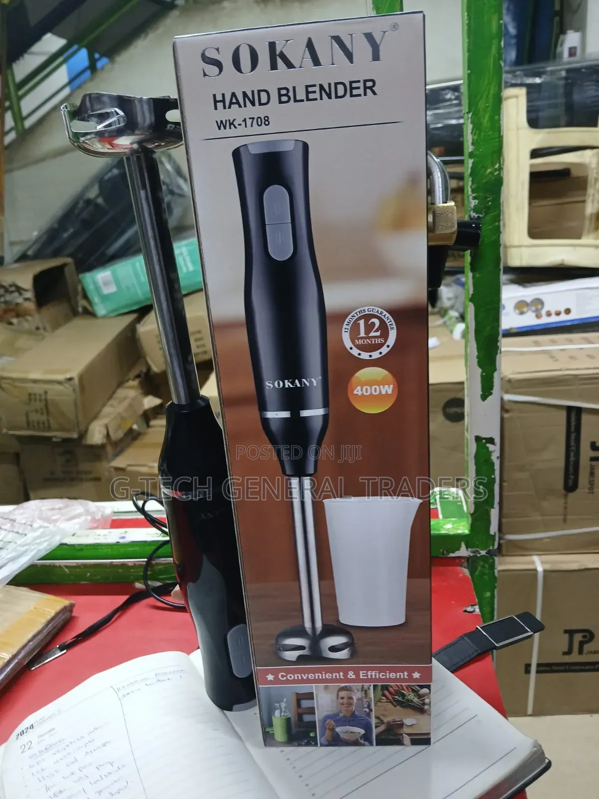 Hand Blender! Sokany 400w Commercial Hand Blender