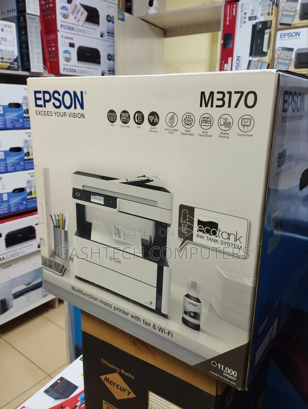 Ecotank Monochrome M3170 Printer
