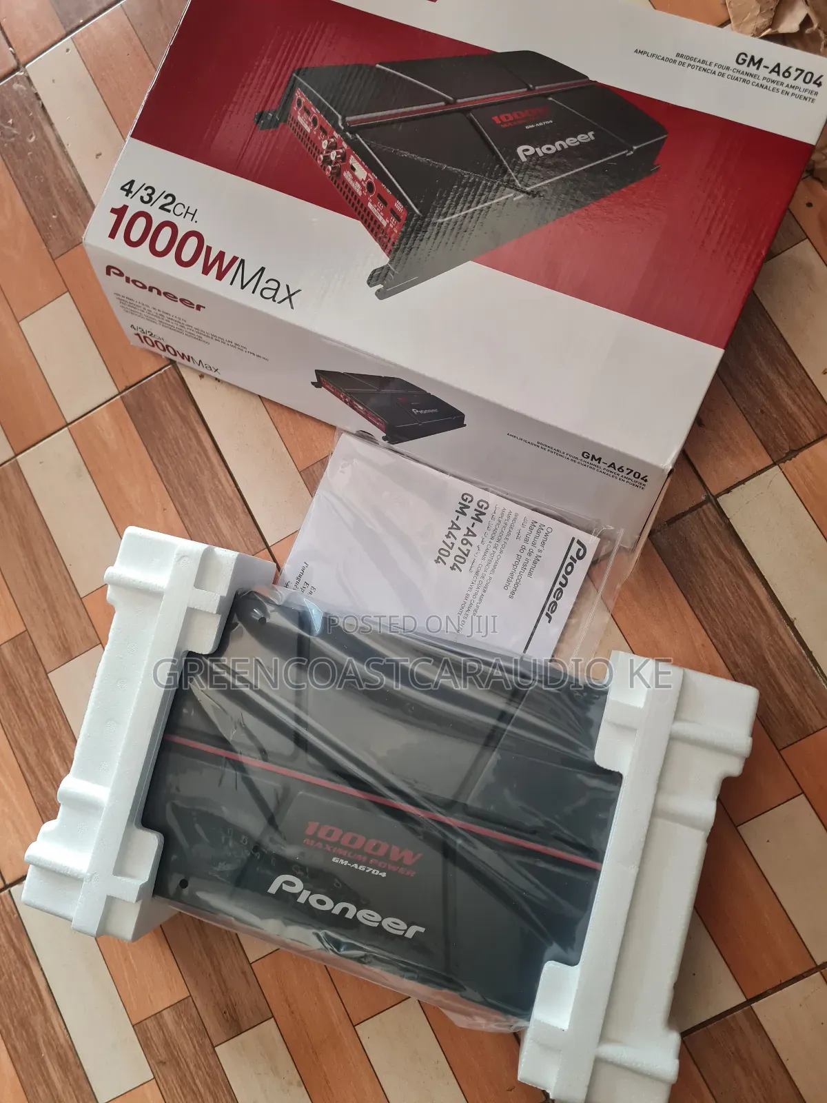Pioneer Gm 6704 Amplifier, 1000 Watts