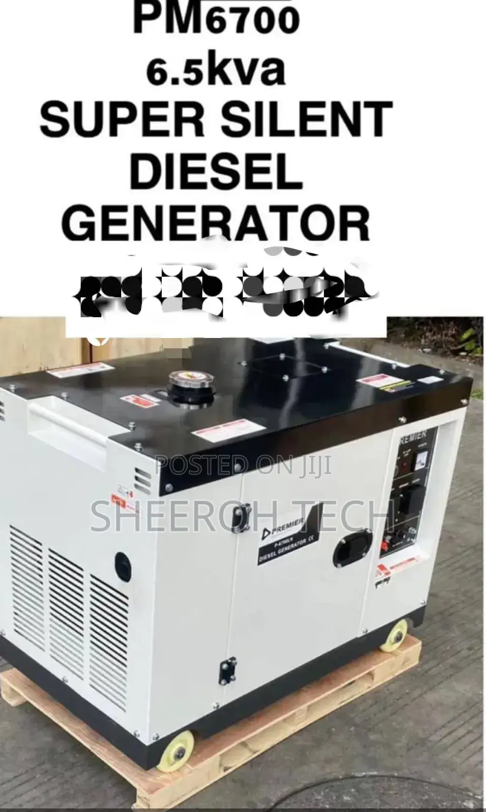 Super Silent Generator /Diesel Generator