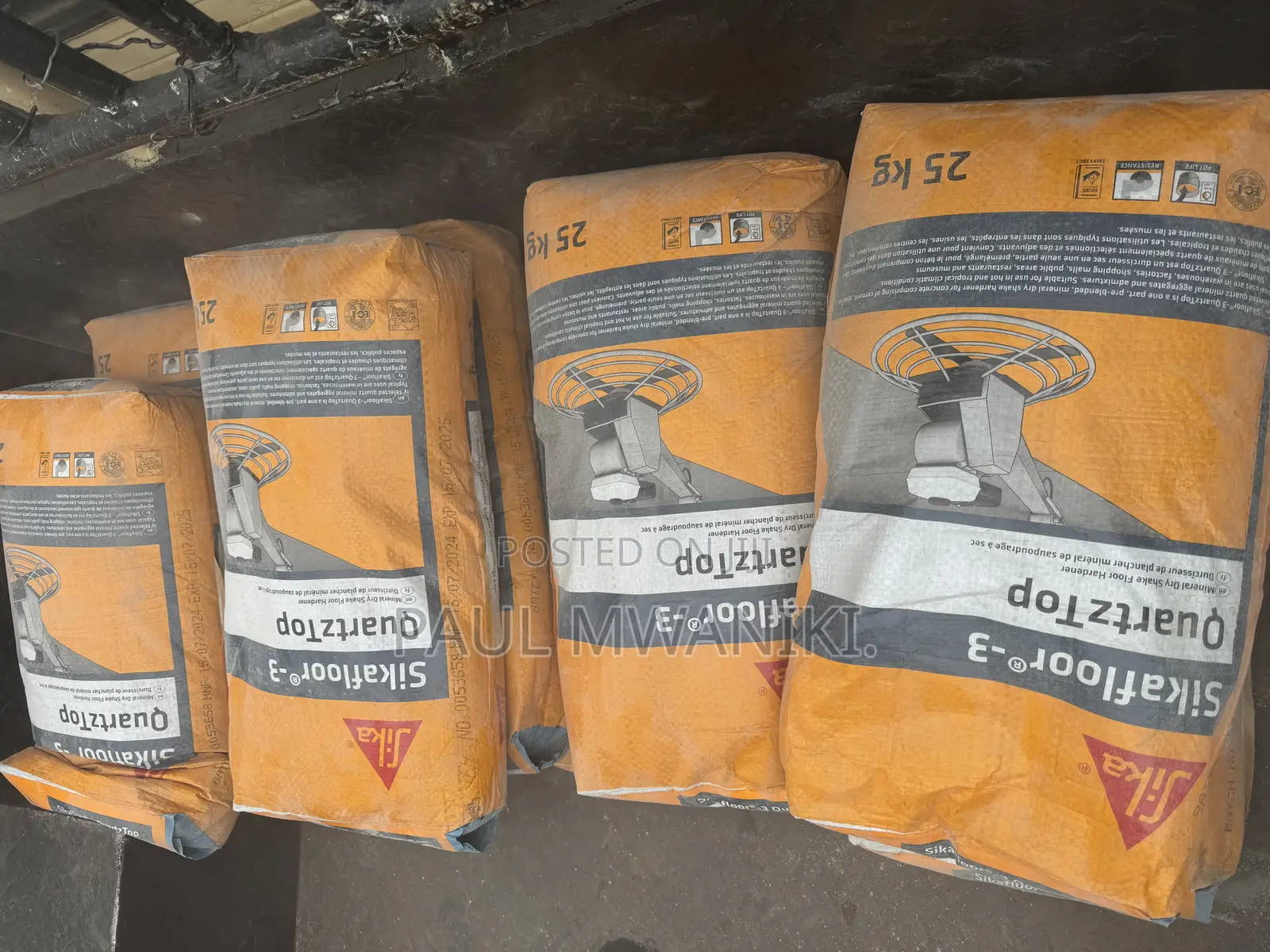 Sika Floor Hardener. - Quartztop Hardener 25kg