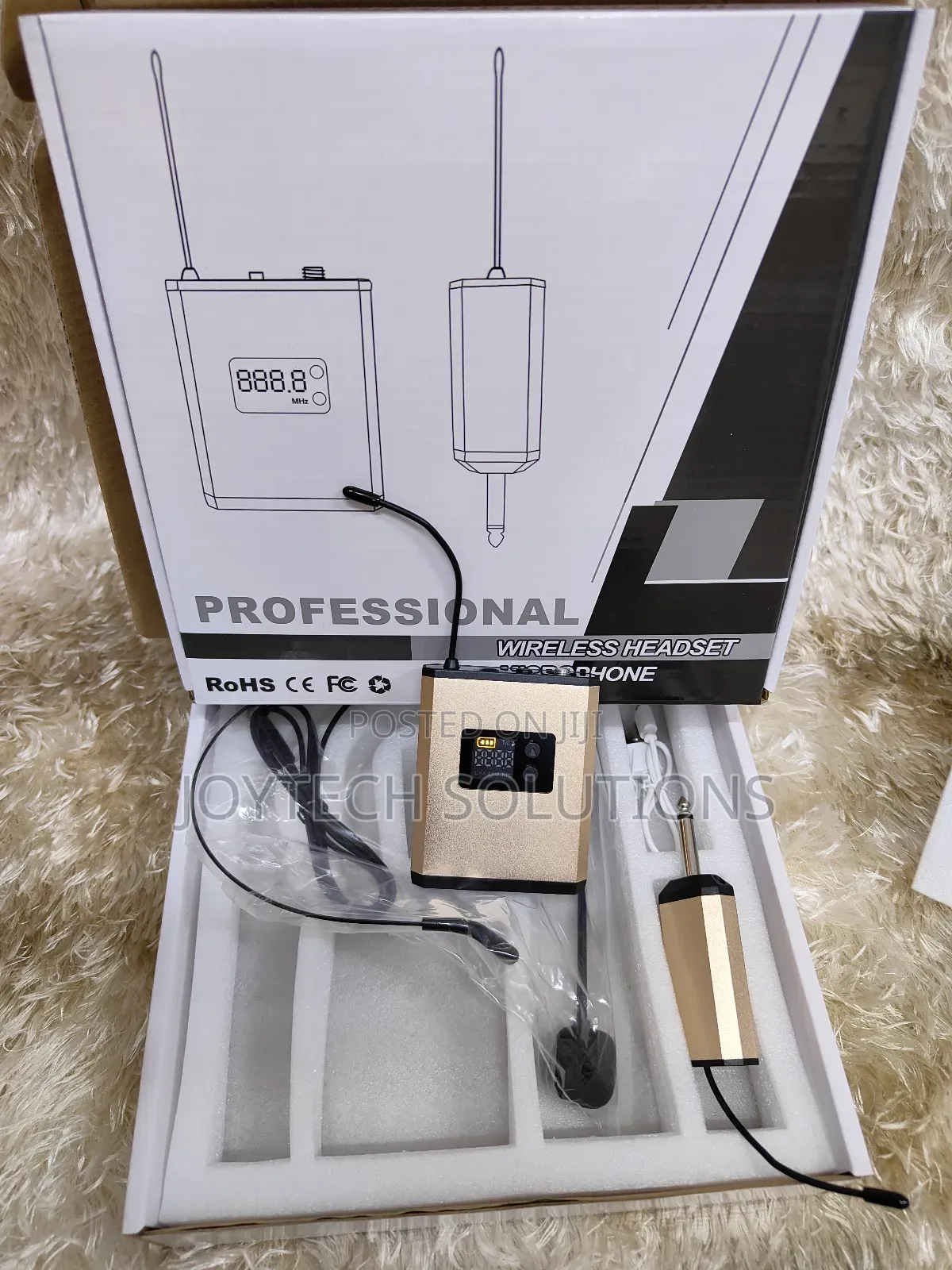 Uhf Headset Wireless Microphone Microphone