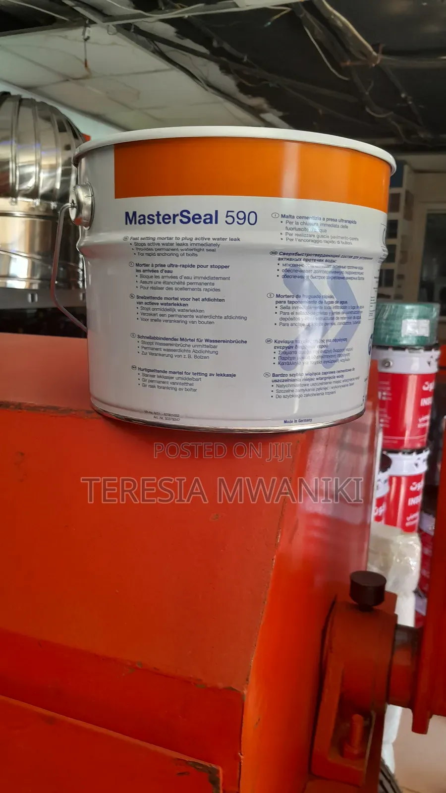 Masterseal 590/Sikaset Water Plug