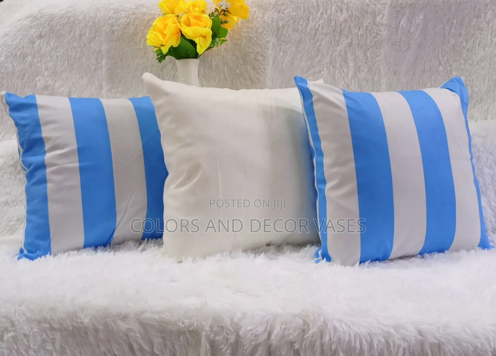Blue and White Theme Pillows