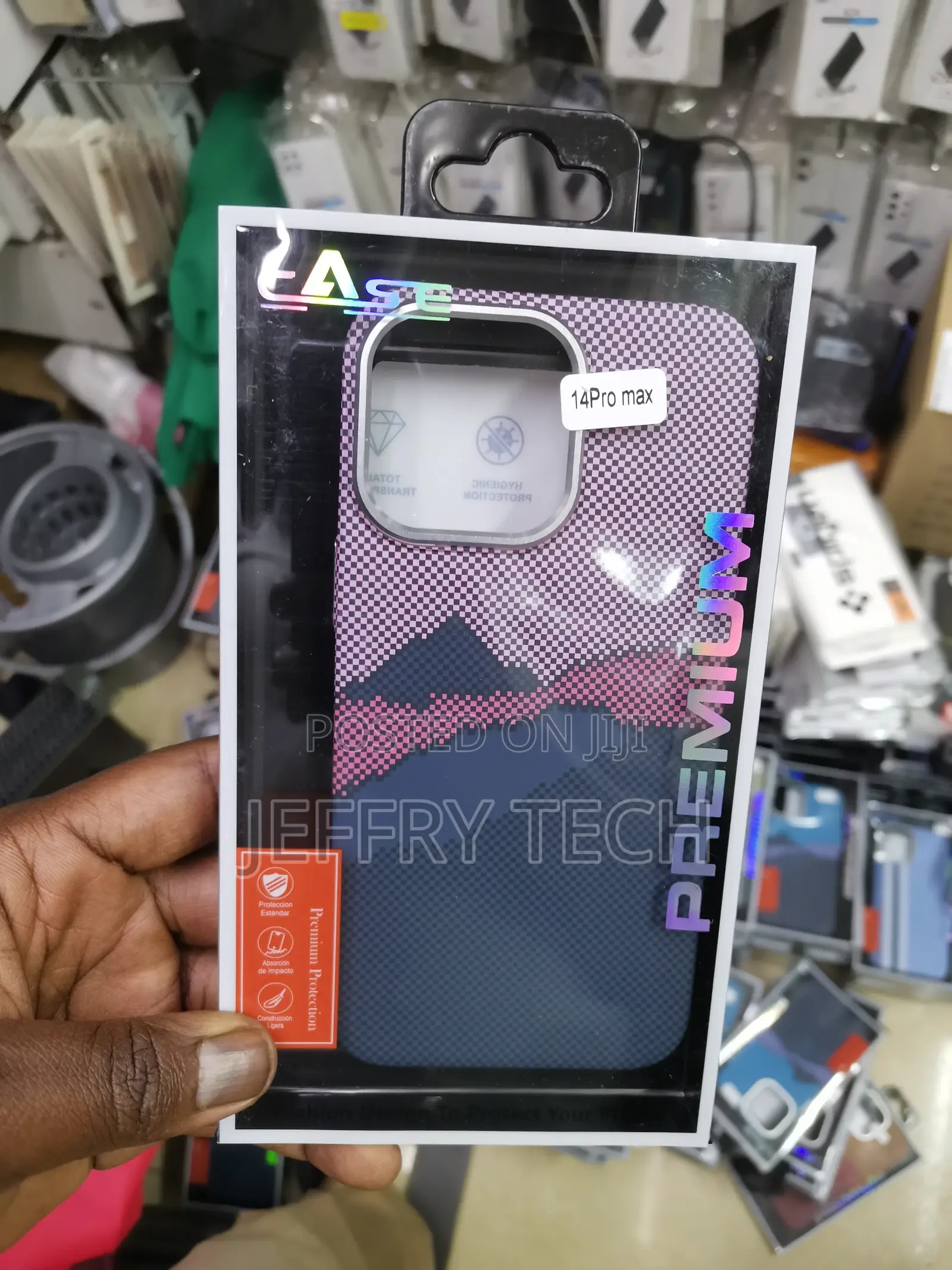 Carbon Fiber Pattern Case for iPhone14 Pro Max With Magsafe