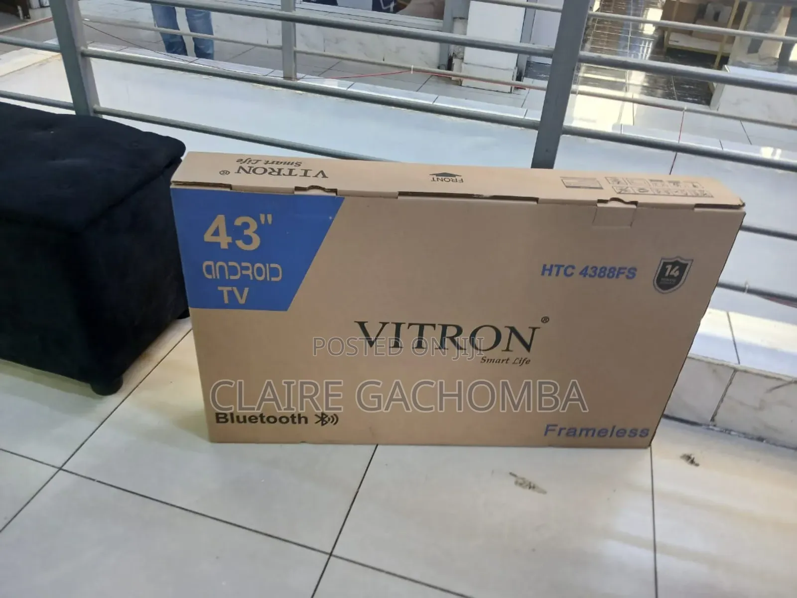 Vitron 43 Inches Smart Android Tv With Inbuilt Decorder