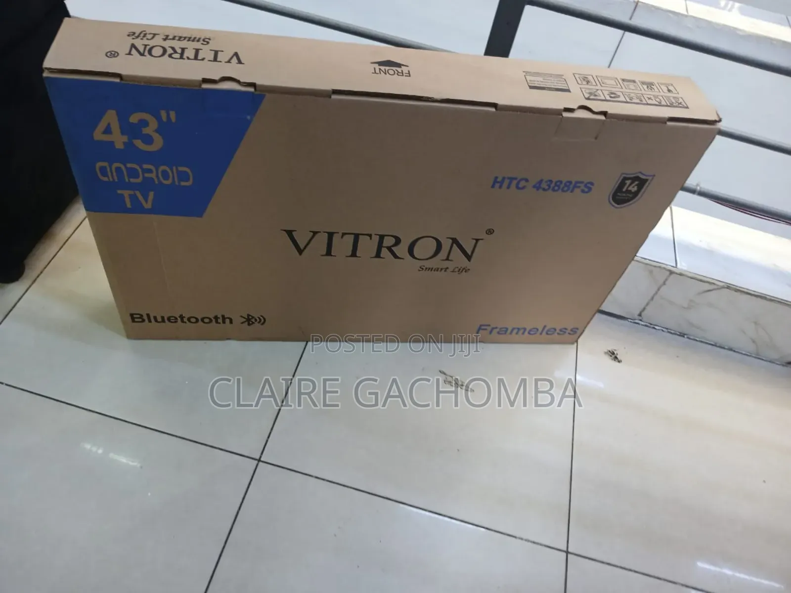 Vitron 43 Inches Smart Android Tv With Inbuilt Decorder