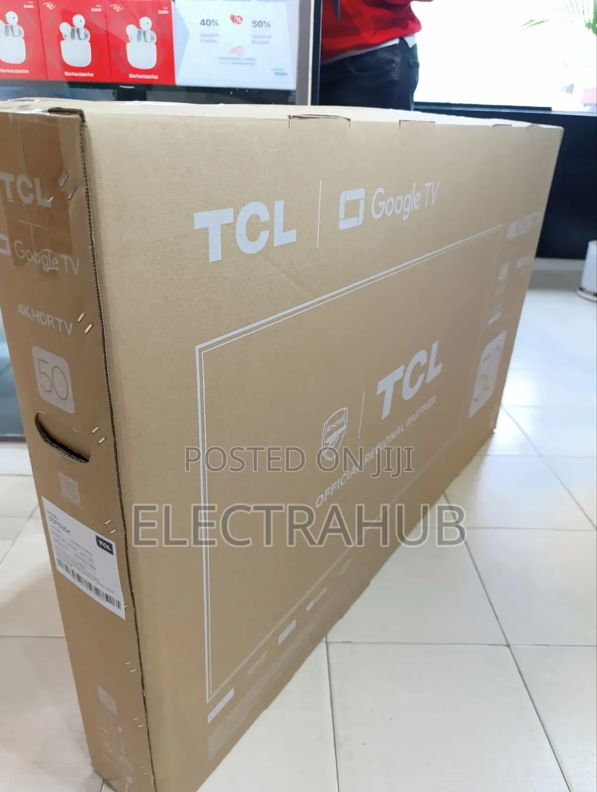 TCL 50 Inch V6c New Sealed in a Shop 2years Warranty