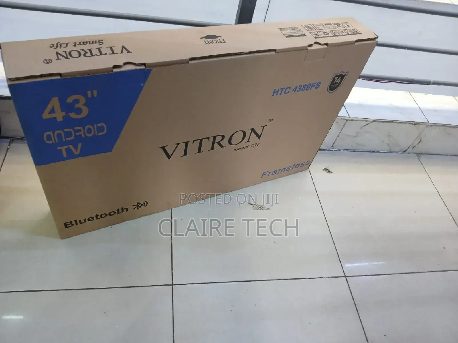 Vitron 4388-Fs 43"Inch FHD Frameless Smart/Android Tv