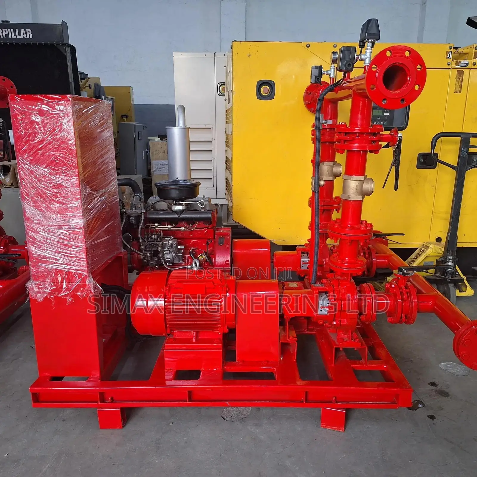 Fire Pump System- Simax Eng. LTD