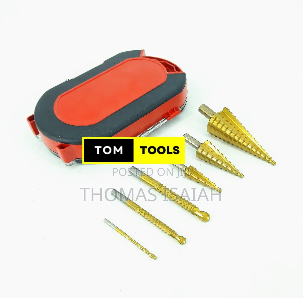 6pcs HSS Step Drill Bit Set 4-12mm, 4-20mm, 4-32mm