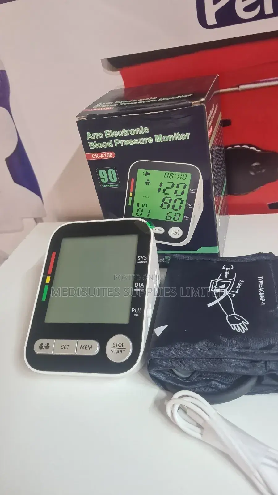 Rechargeable Blood Pressure Monitor ( Ck A156)